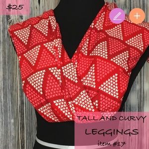 LuLaRoe TC Valentines Leggings